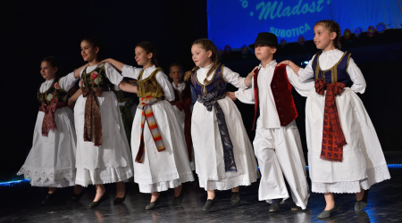 Concert of the Childrens Folklore Ensemble OKUD Mladost