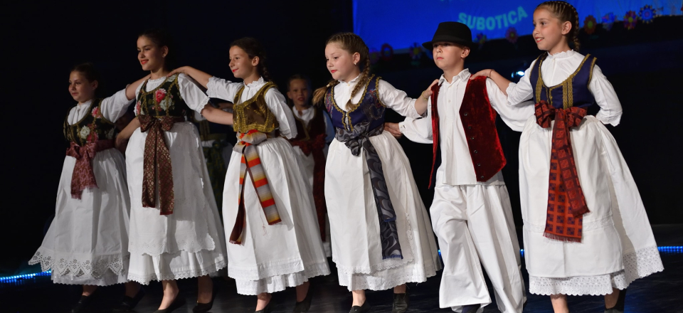 Concert of the Childrens Folklore Ensemble OKUD Mladost